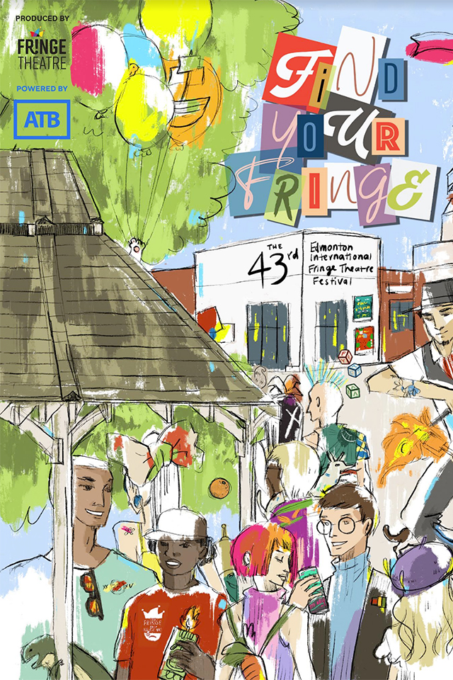 Find Your Fringe festival artwork