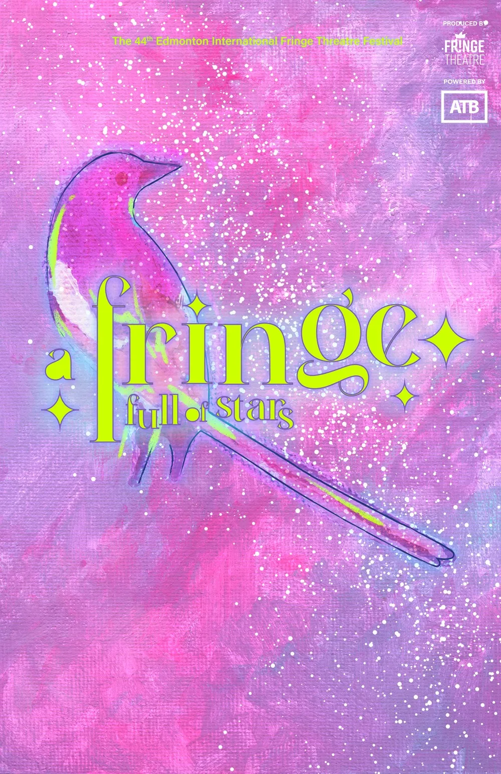 A Fringe Full of Stars festival artwork