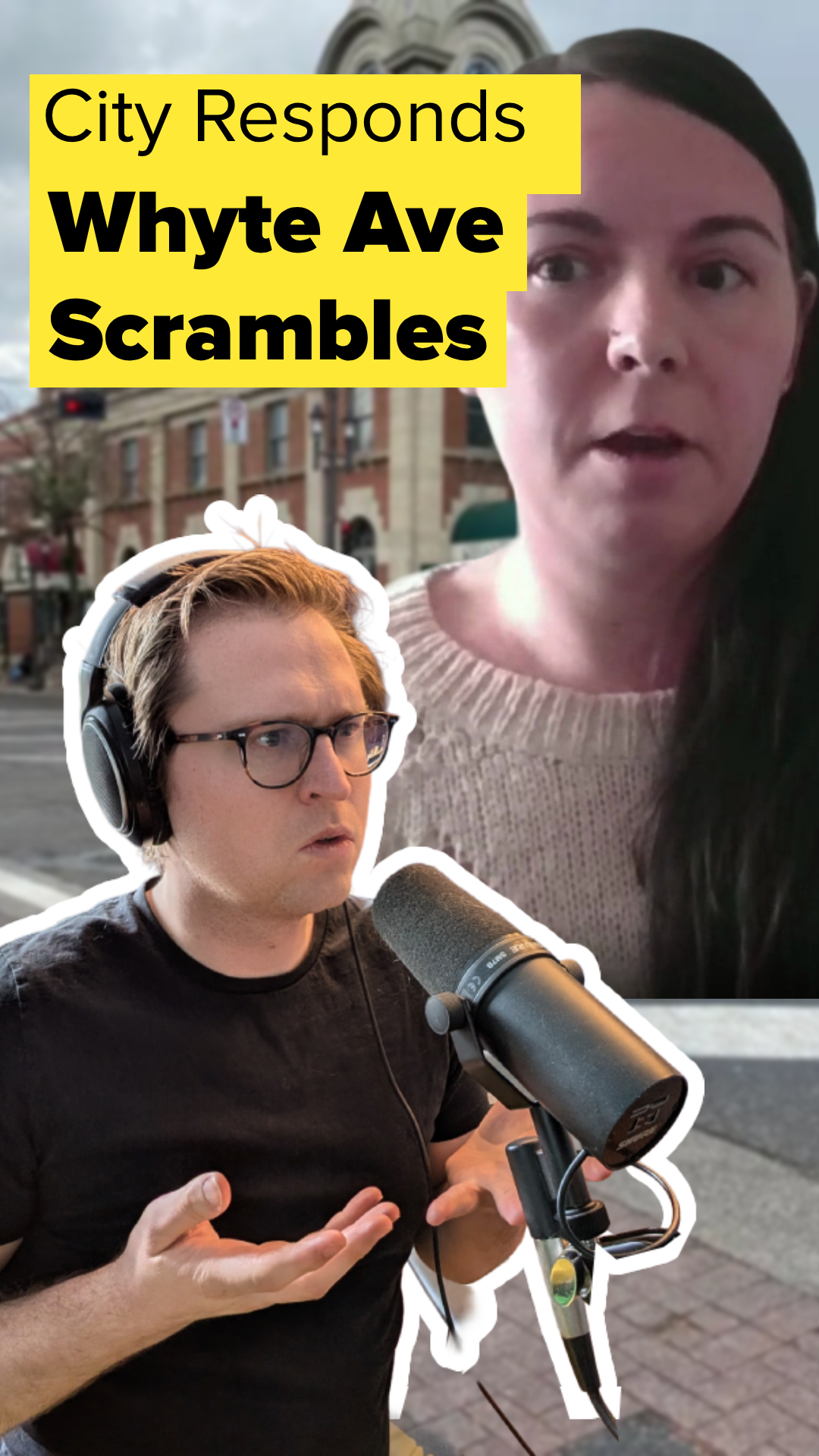 The City of Edmonton responds to criticism about removing scrambles on Whyte Ave