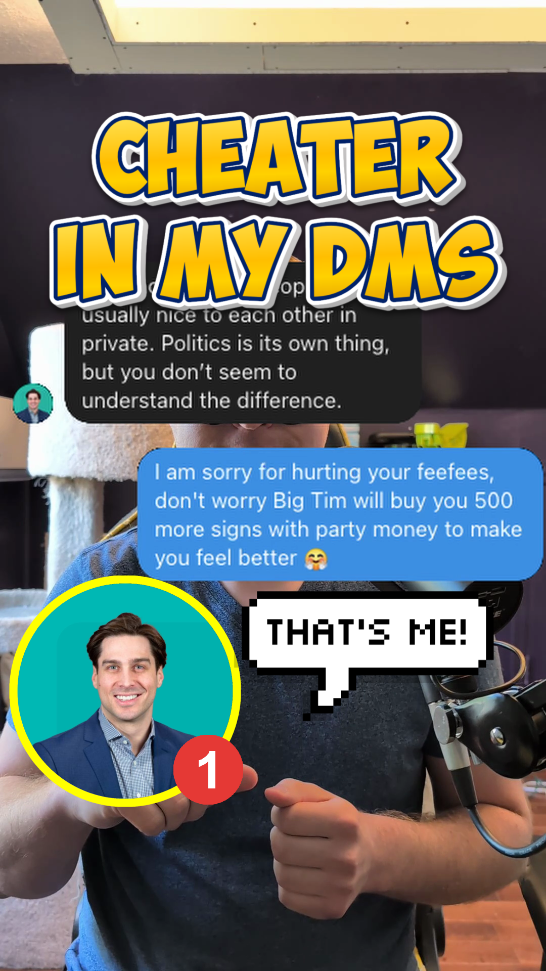 Caught cheating, edmonton election candidate Joshua Doyle crashes out in my DMs