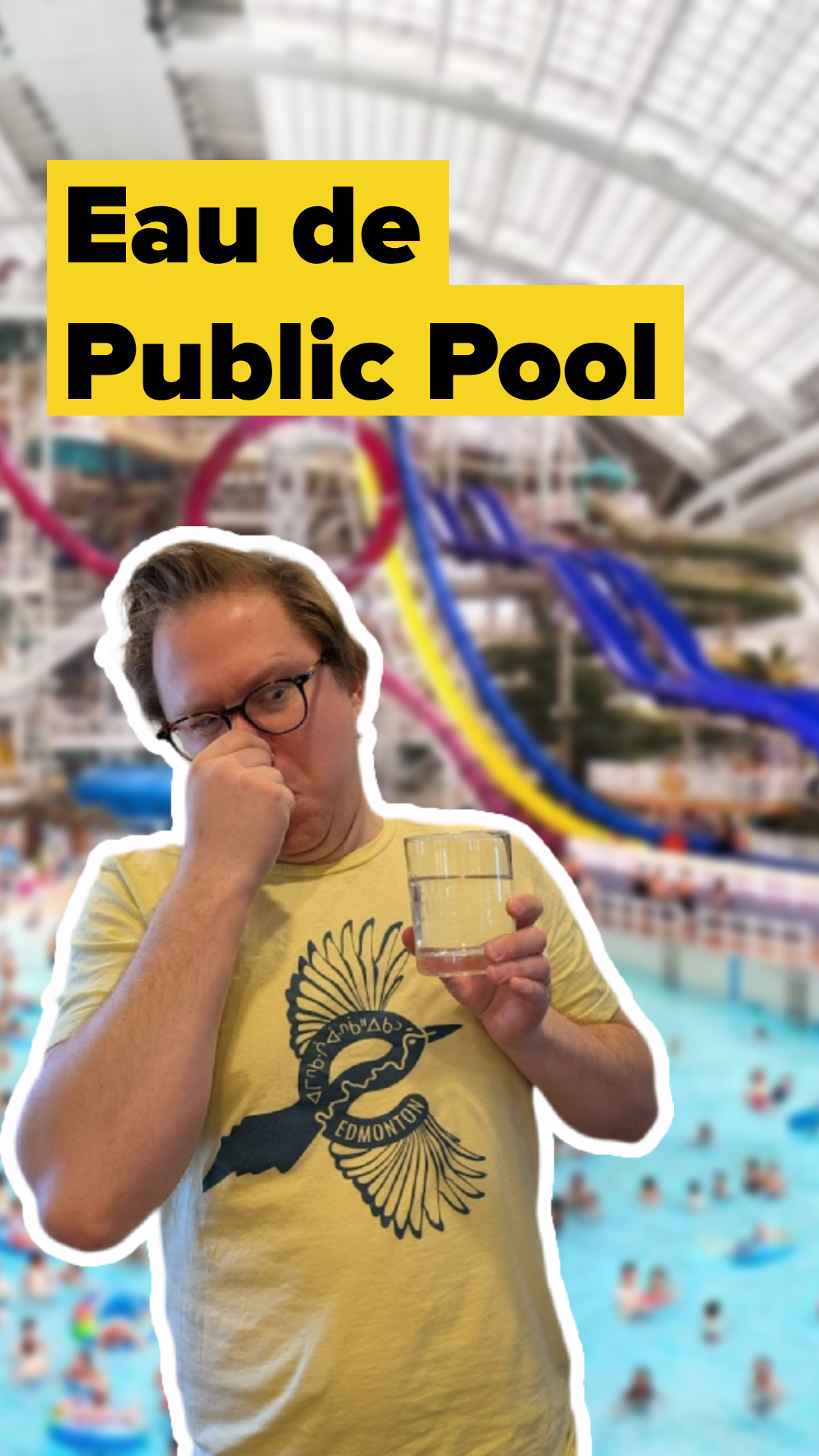 Why does Edmonton's water stink in the spring?