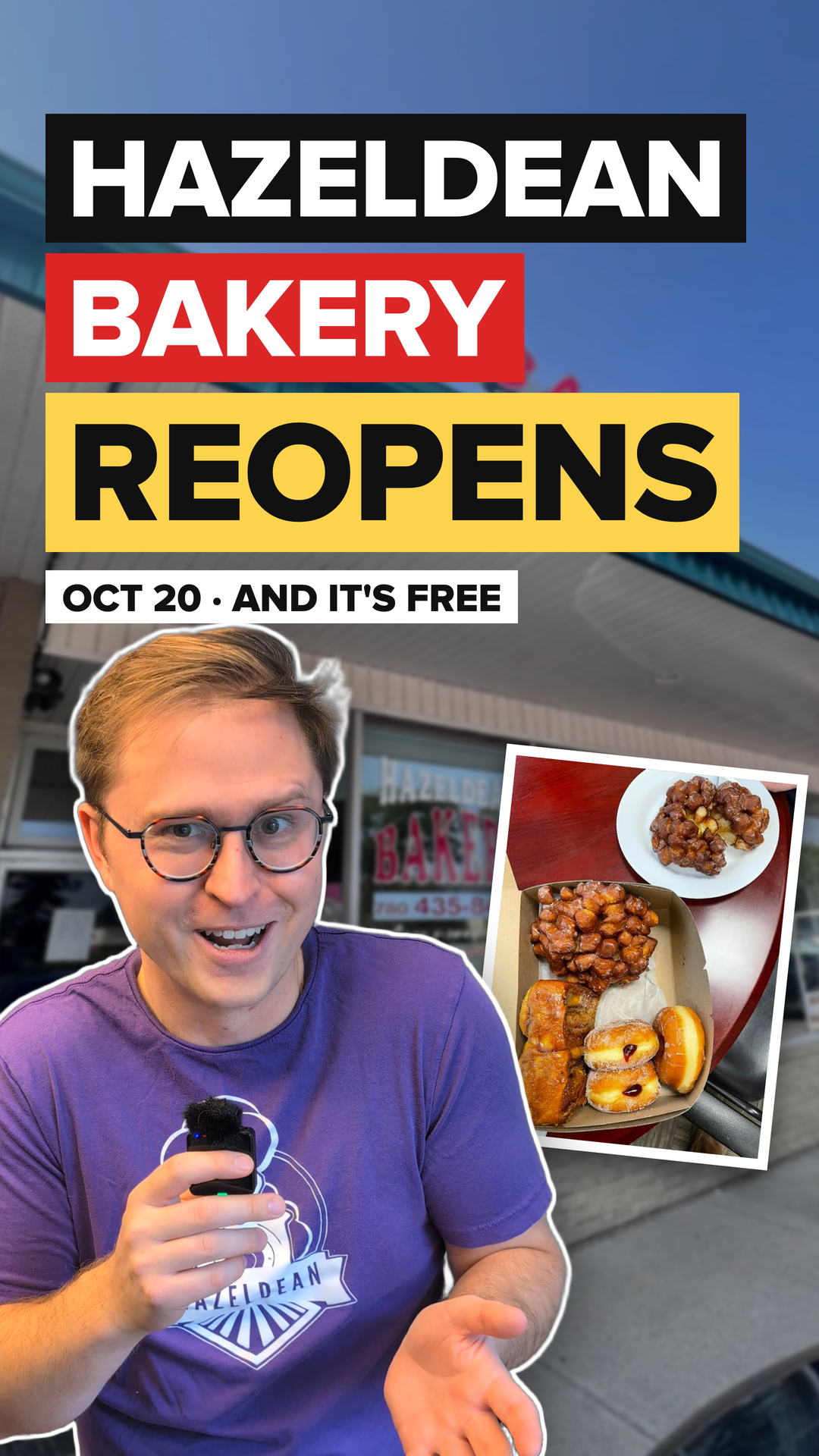 Hazeldean Bakery Reopens