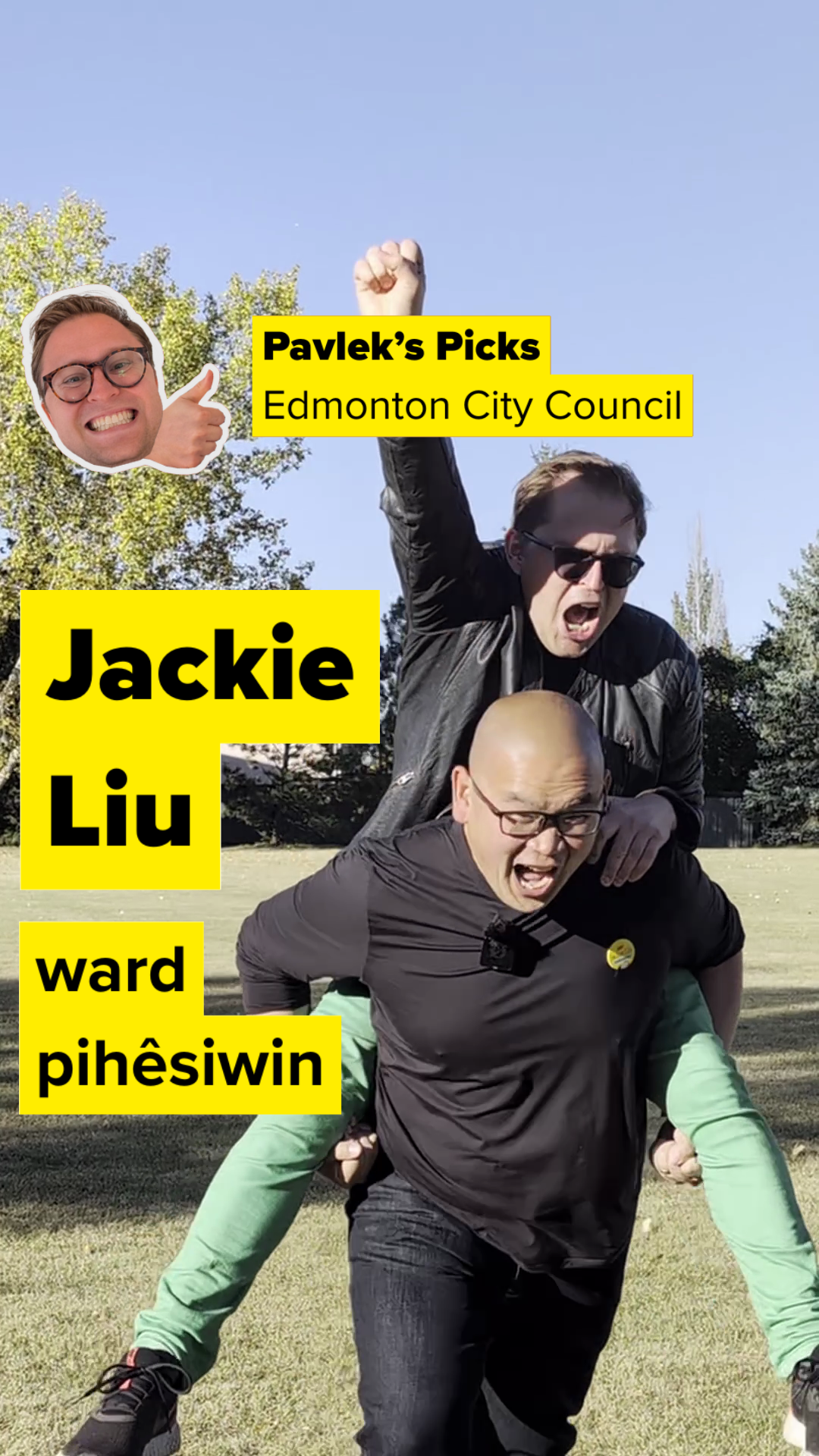 Meet Jackie Liu, the best Edmonton City Council candidate in ward pihêsiwin