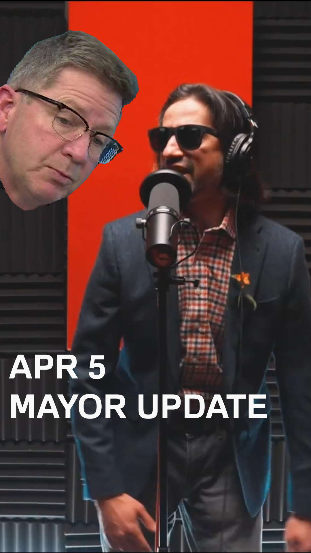 Omar Mohammed is rapping for mayor