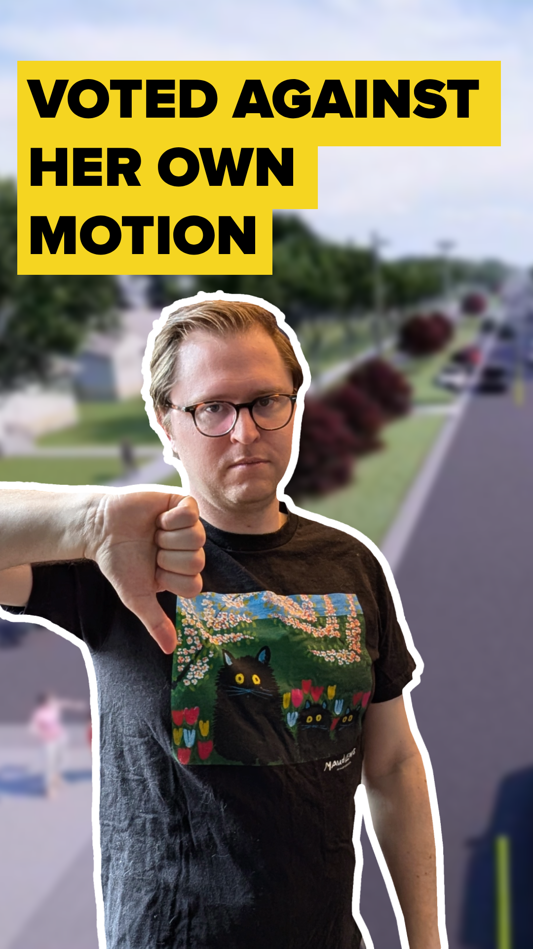 Edmonton City Councillor makes a motion so bad, even she votes against it