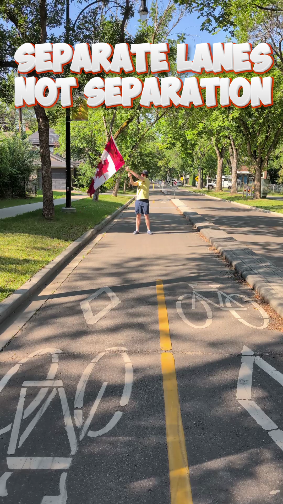 SEPARATE LANES, NOT SEPARATION!