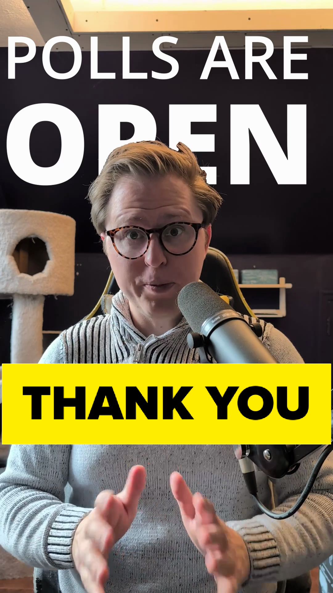 POLLS ARE OPEN - thanks for joining me for my coverage this election #yegvote