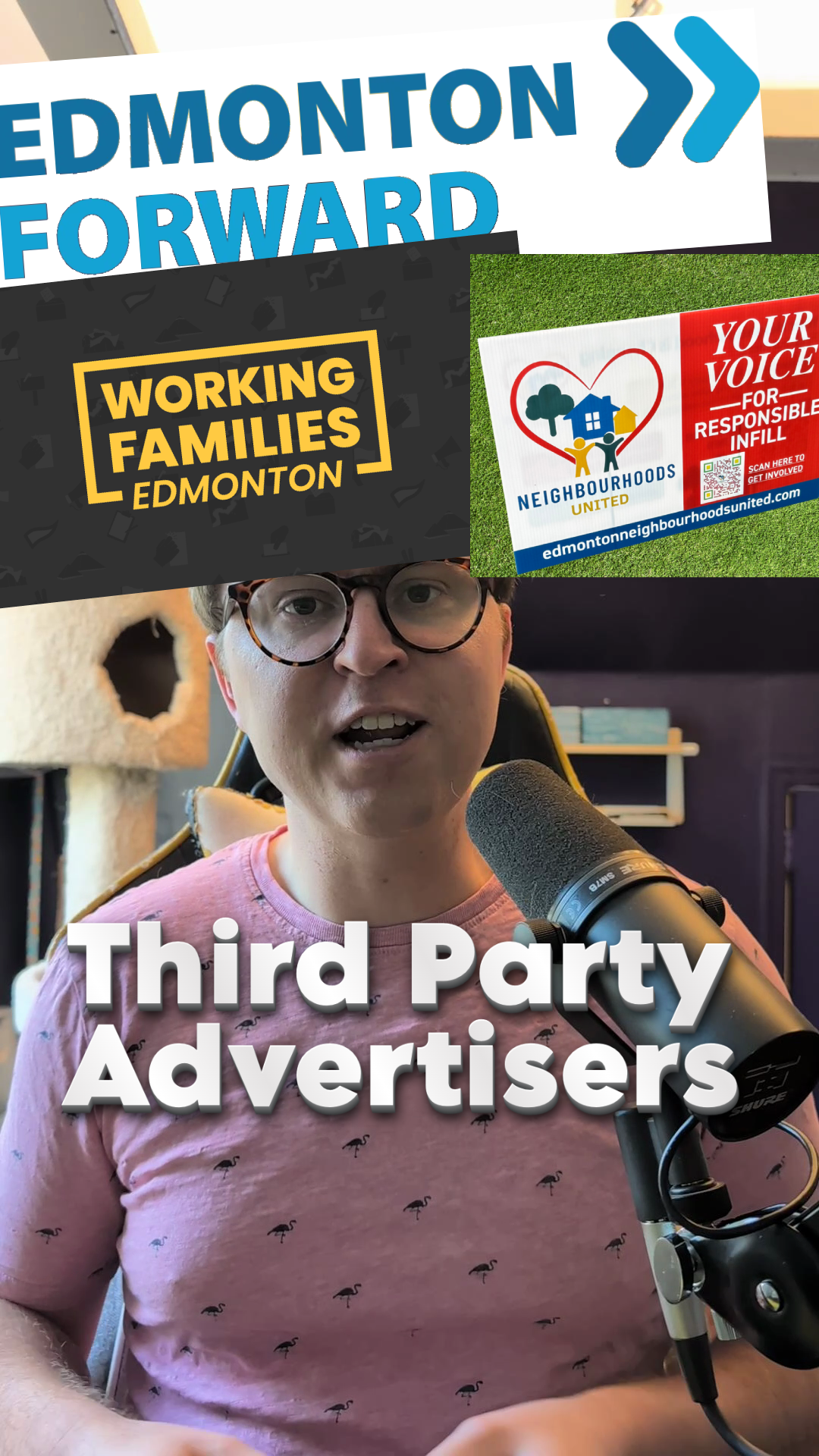 Are third party advertisers the same as parties?